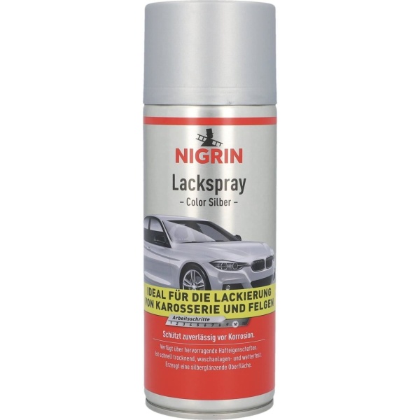 Nigrin Spray Vopsea Argintiu 400ML 74110